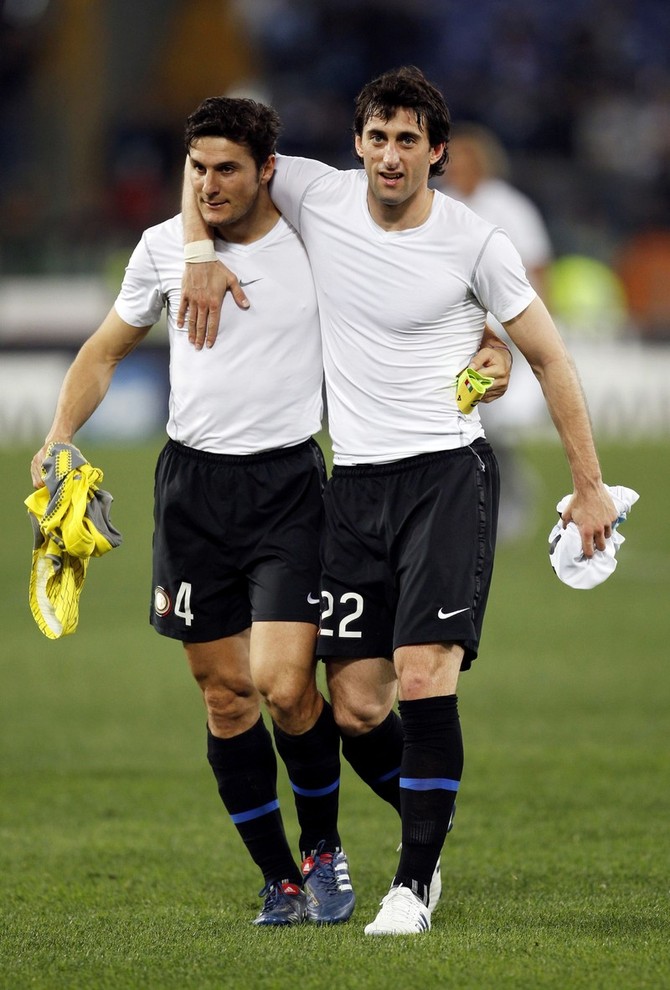 Zanetti a Milito
